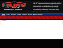 Tablet Screenshot of filing.ba